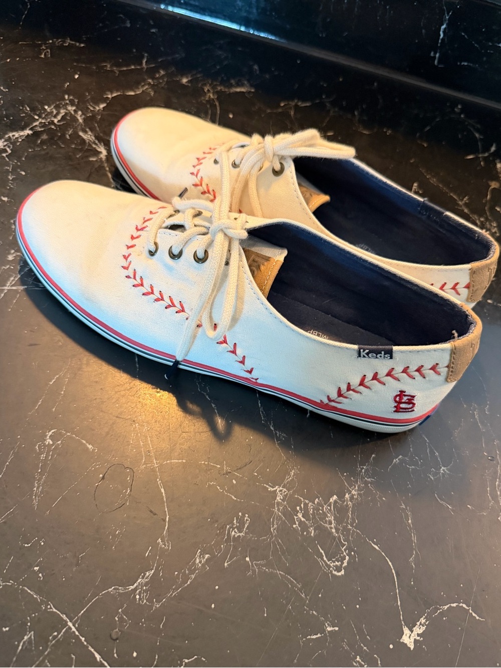 Women’s STL Cardinals Baseball Keds - Size 8.5